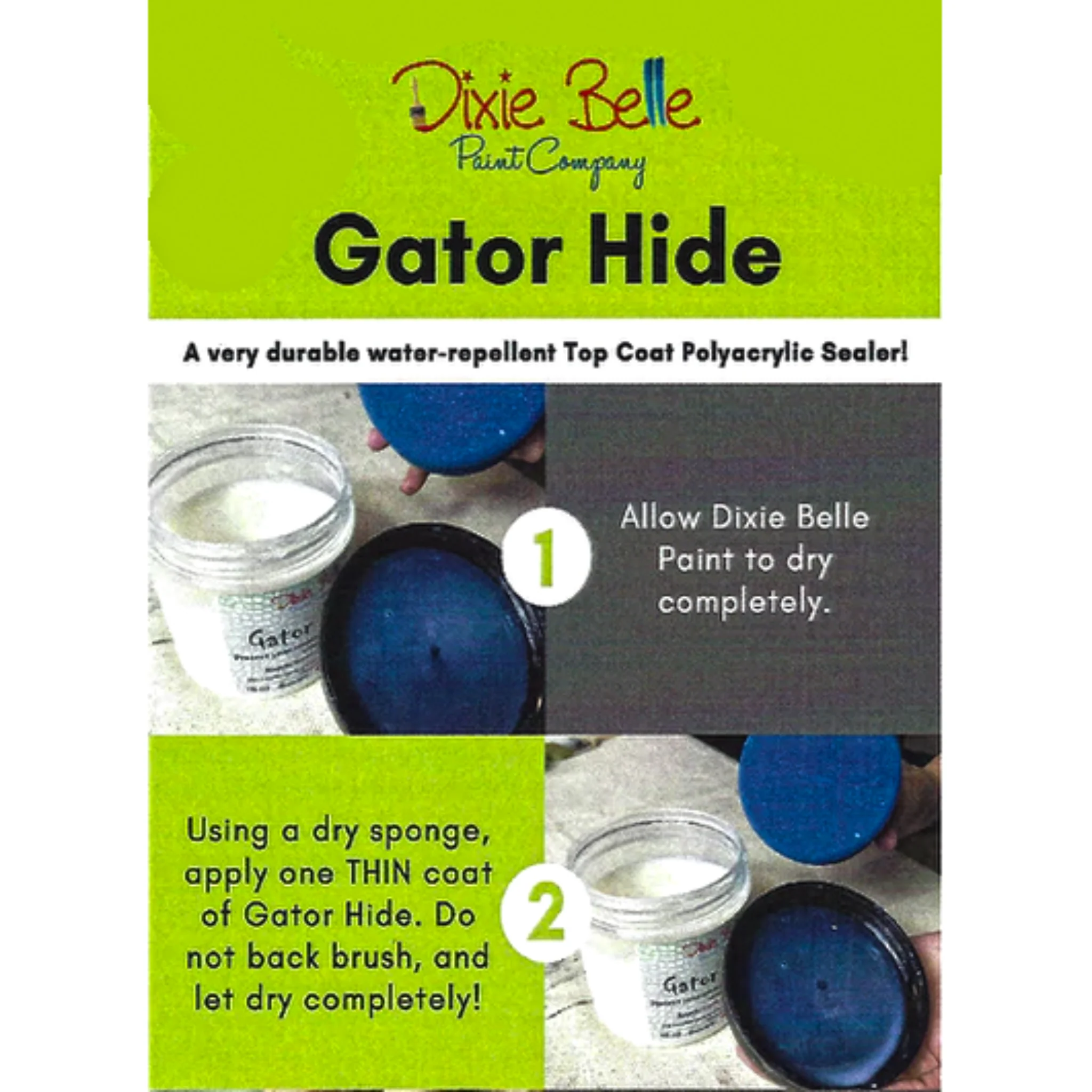 Dixie Belle Paint - Blue Applicator Sponge - Image 4