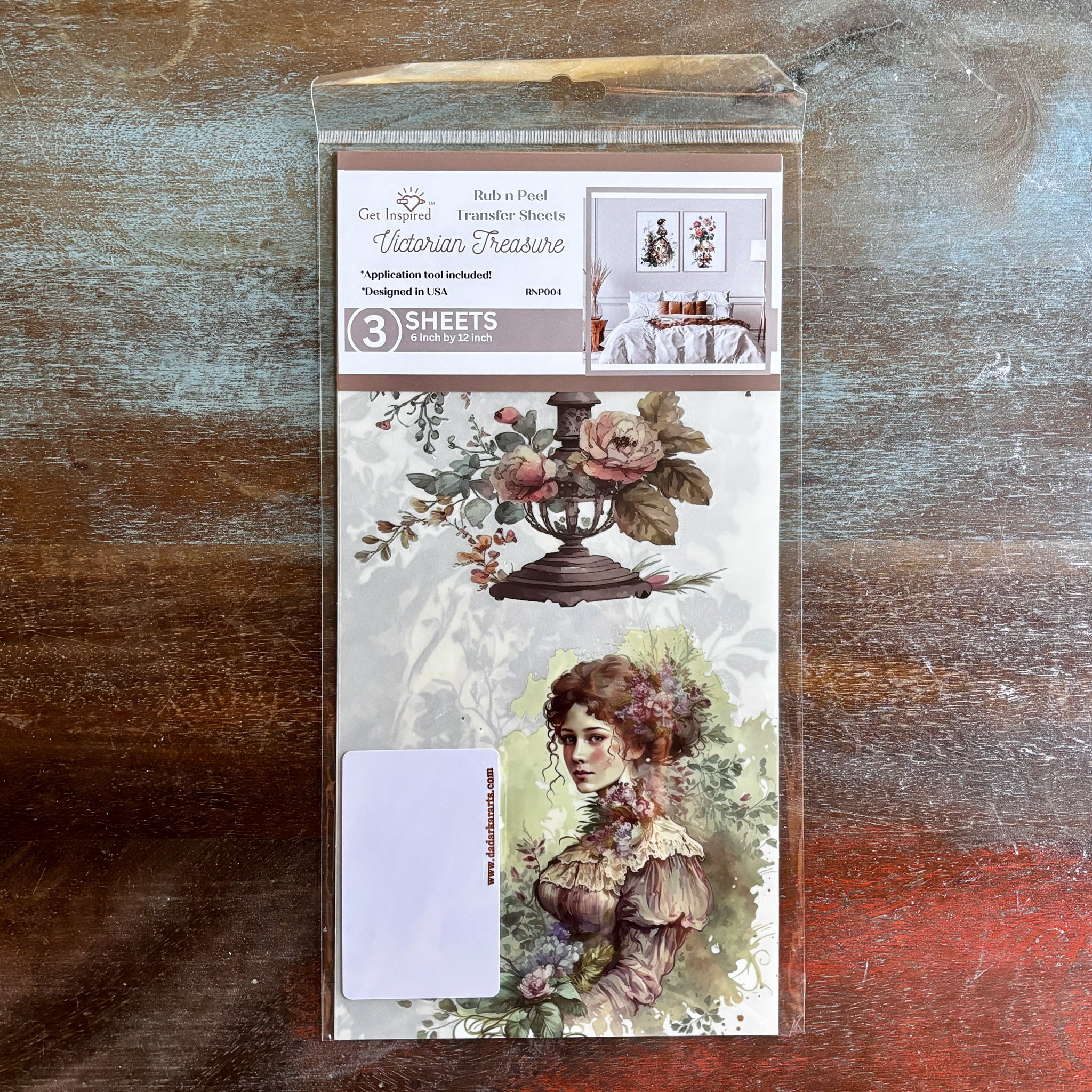 Dadarkar Art - Victorian Treasures Small Furniture Transfer (3 Sheets, 6x12 Each) - Image 3