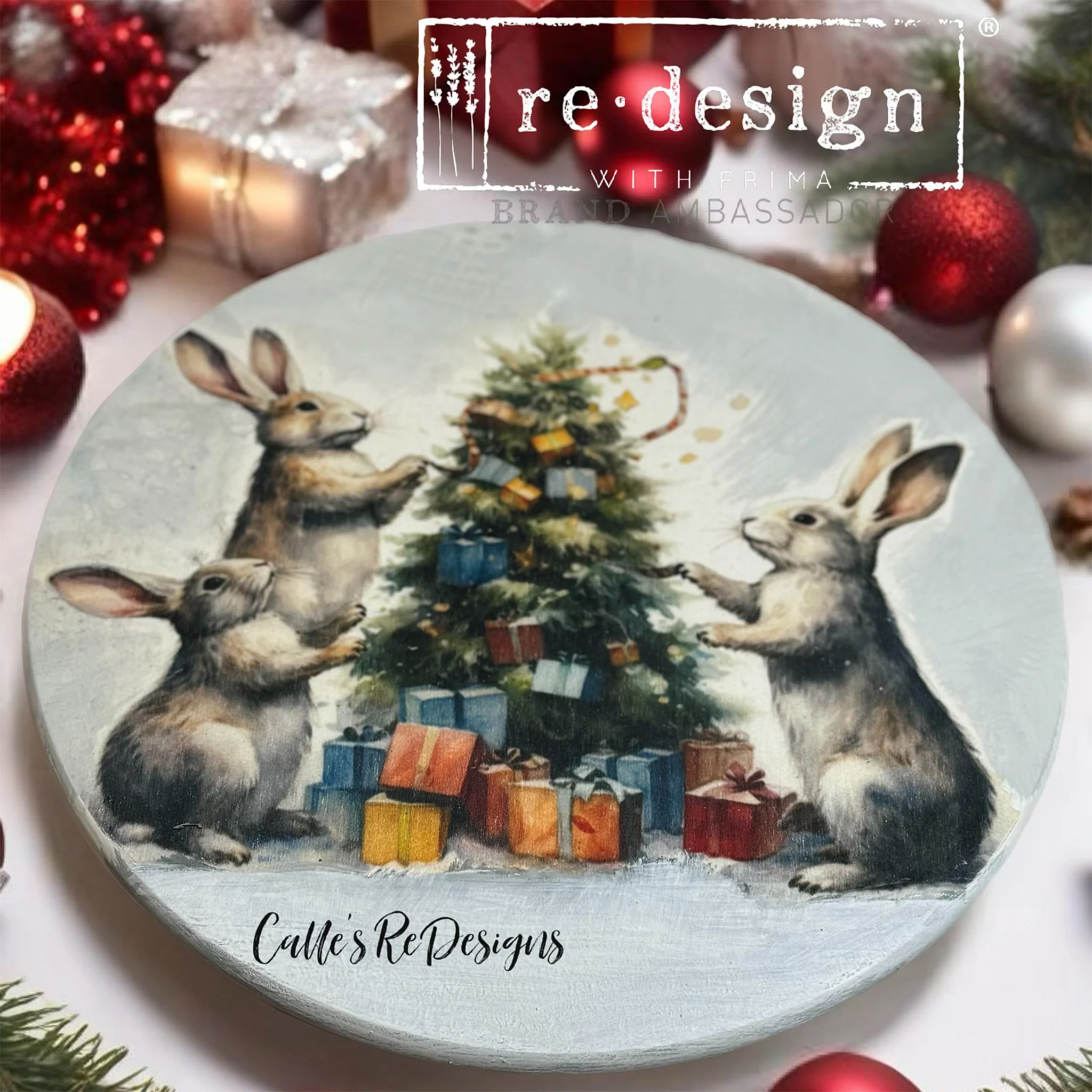 ReDesign with Prima - Bunny Wonderland Decoupage Papers (3 Sheets, A3 Each) - Image 6