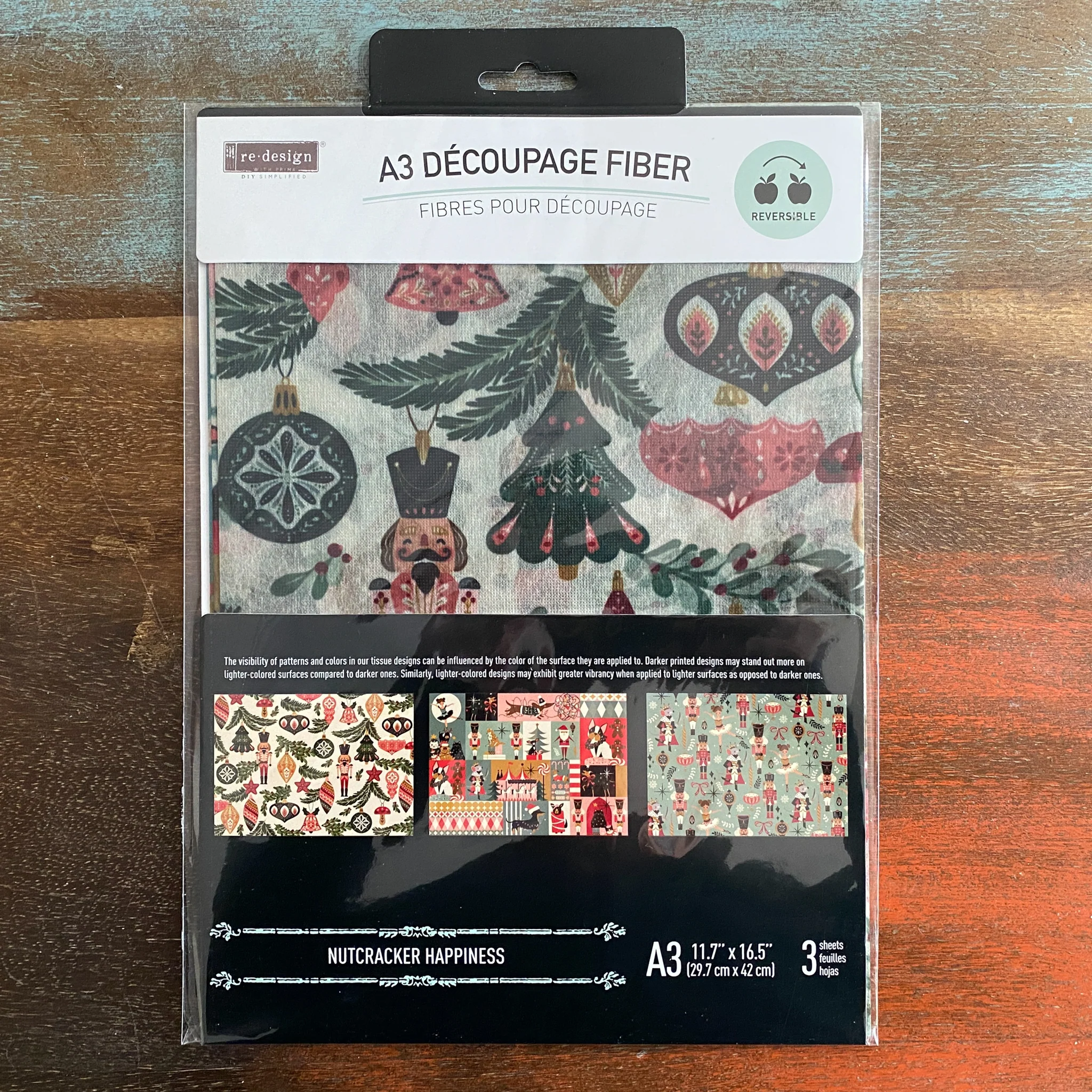 ReDesign with Prima - Nutcracker Happiness Decoupage Papers (3 Sheets, A3 Each) - Image 7
