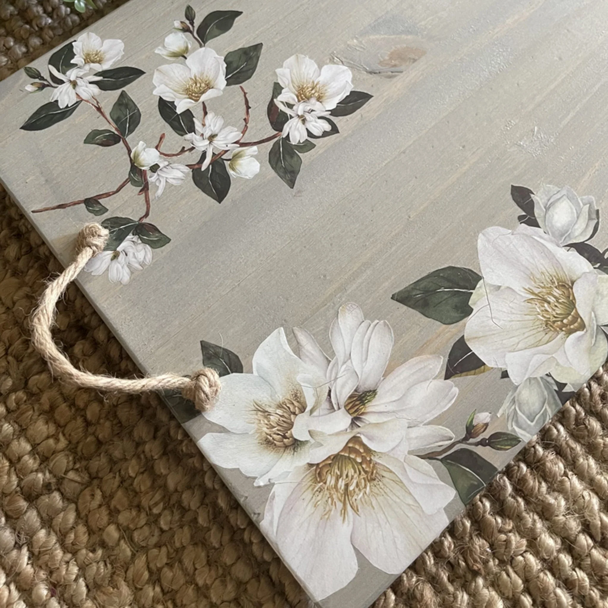ReDesign with Prima - White Magnolia Furniture Transfers (3 Sheets, 6x12 Each) - Image 15