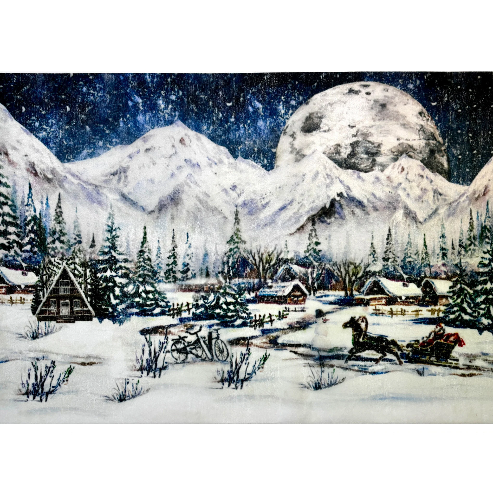 ReDesign with Prima - Snowfall Splendor Decoupage Papers (3 Sheets, A3 Each) - Image 5