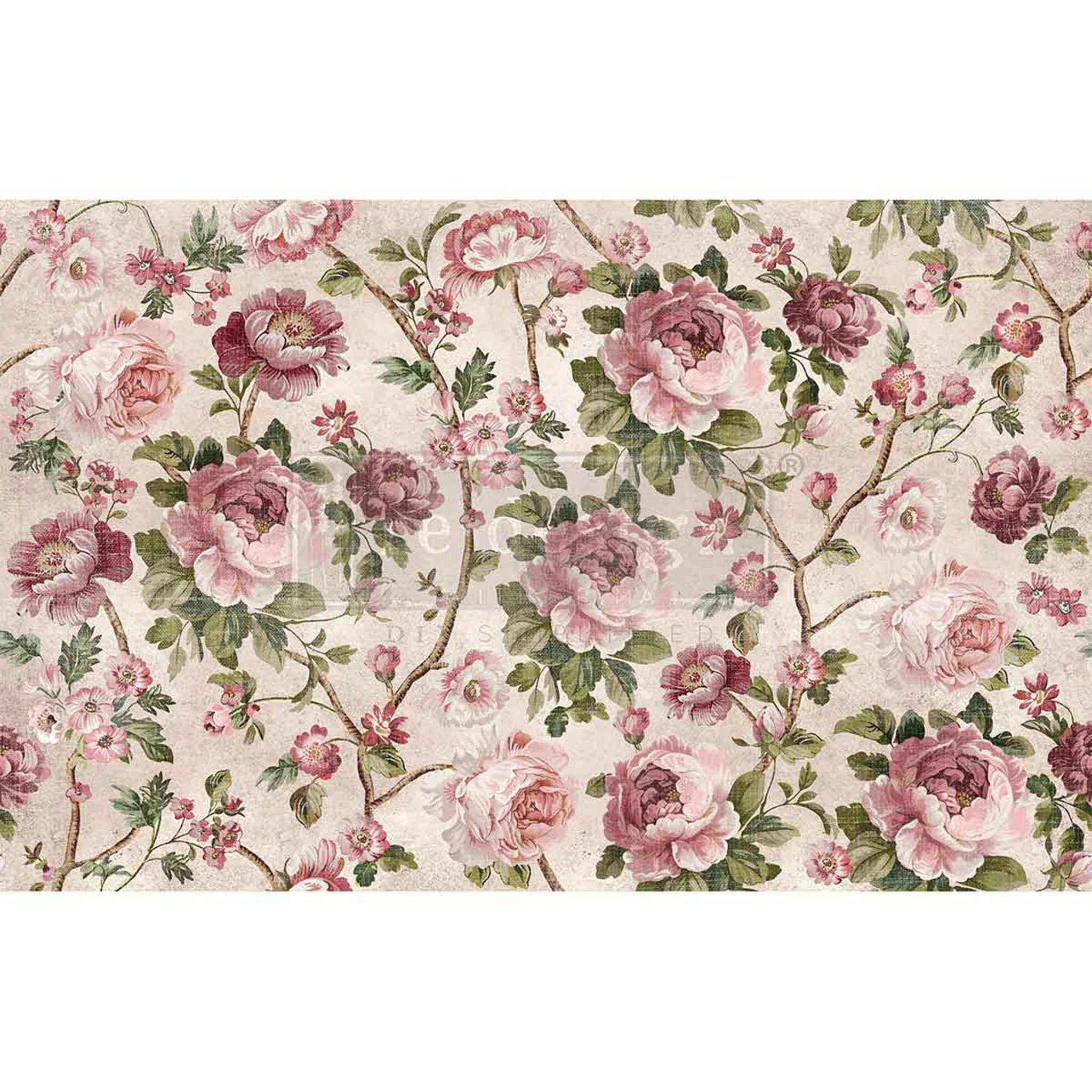 ReDesign with Prima – Timeless Blooms by KACHA Decoupage Paper (19.5x30 Size) - Image 3