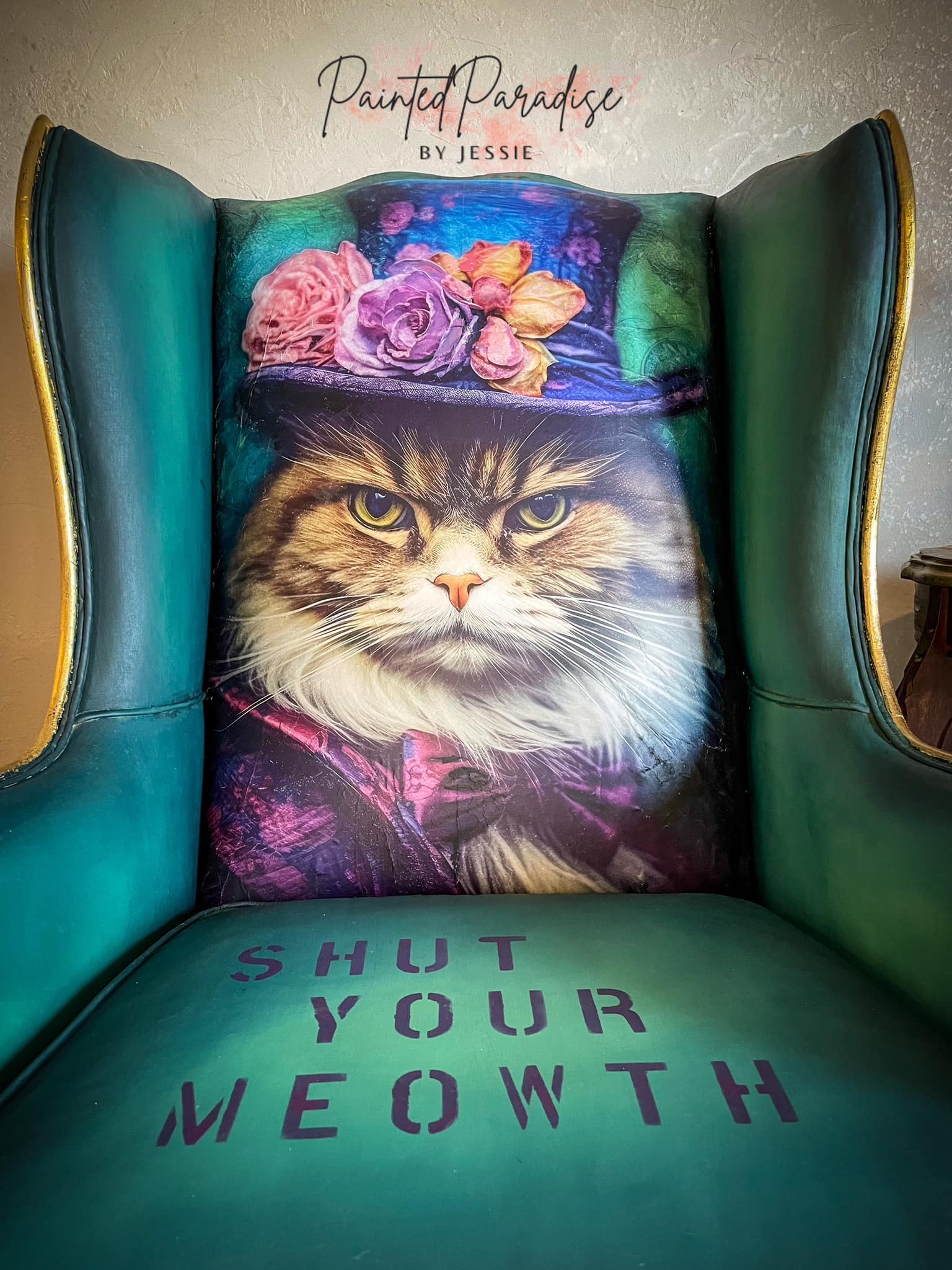 Whimsykel - Sour Puss Decoupage Paper (2 Sizes) - Image 4