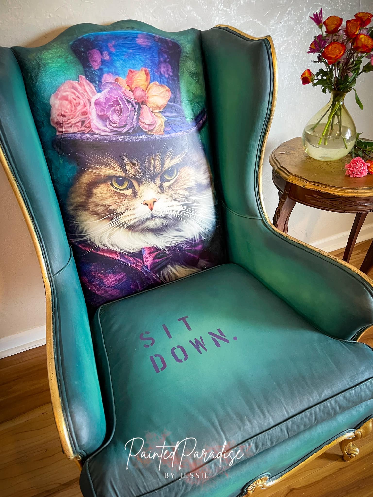 Whimsykel - Sour Puss Decoupage Paper (2 Sizes) - Image 6