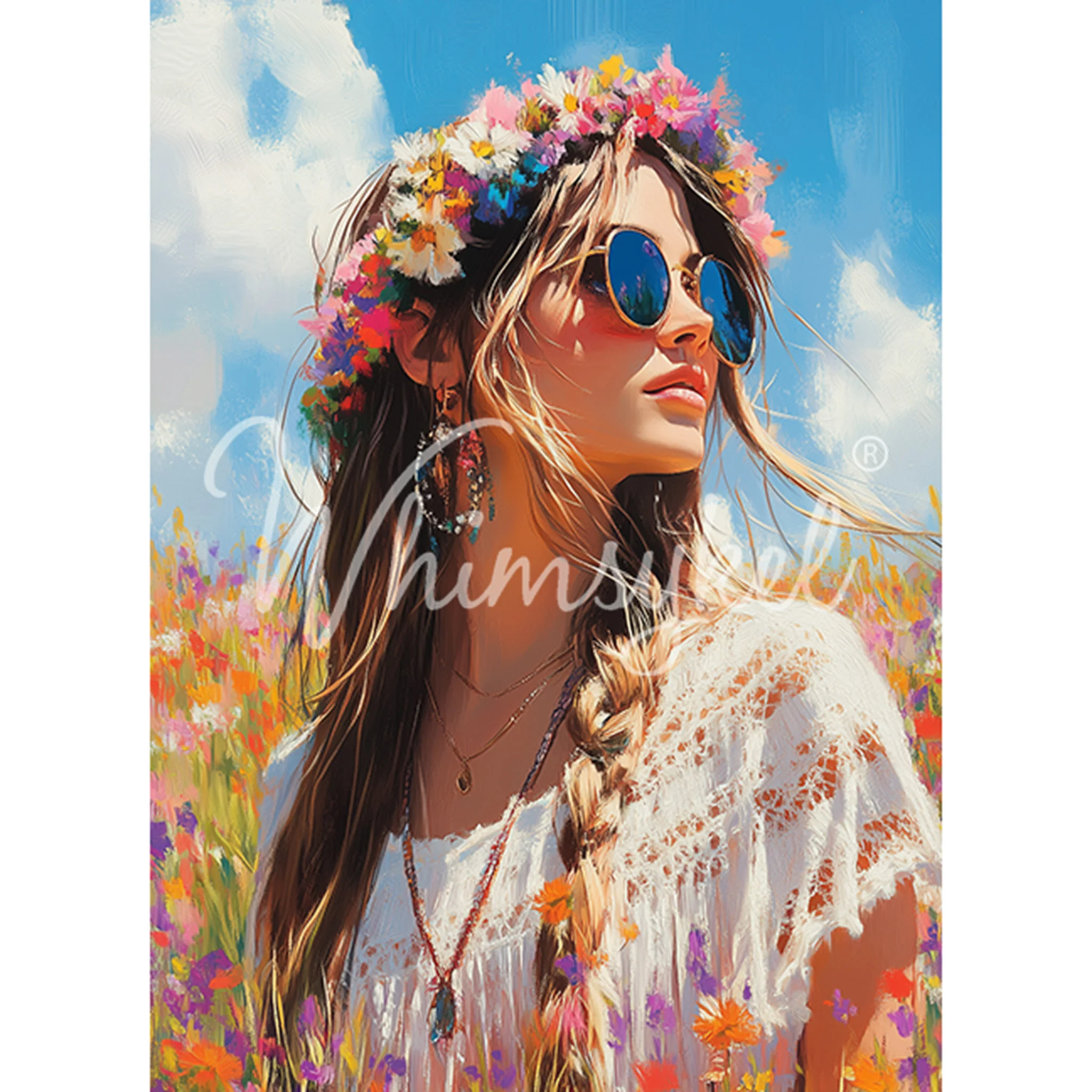 Whimsykel - Wanderlust Decoupage Paper (21x29 Size) - Image 3